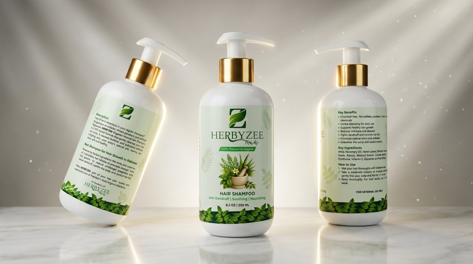 HERBYZEE Natural Hair Shampoo